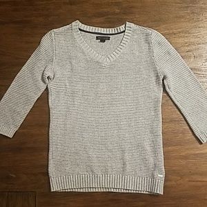 Tommy Hilfiger grey cotton sweater S or M